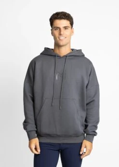 Maximilian Icon Oversized Hoodie Graphite -Maximilian Store 1 9902