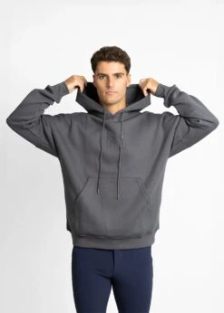 Maximilian Icon Oversized Hoodie Graphite -Maximilian Store 1 9906