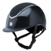 Charles Owen Kylo Crystal Helmet Navy Gloss/Silver