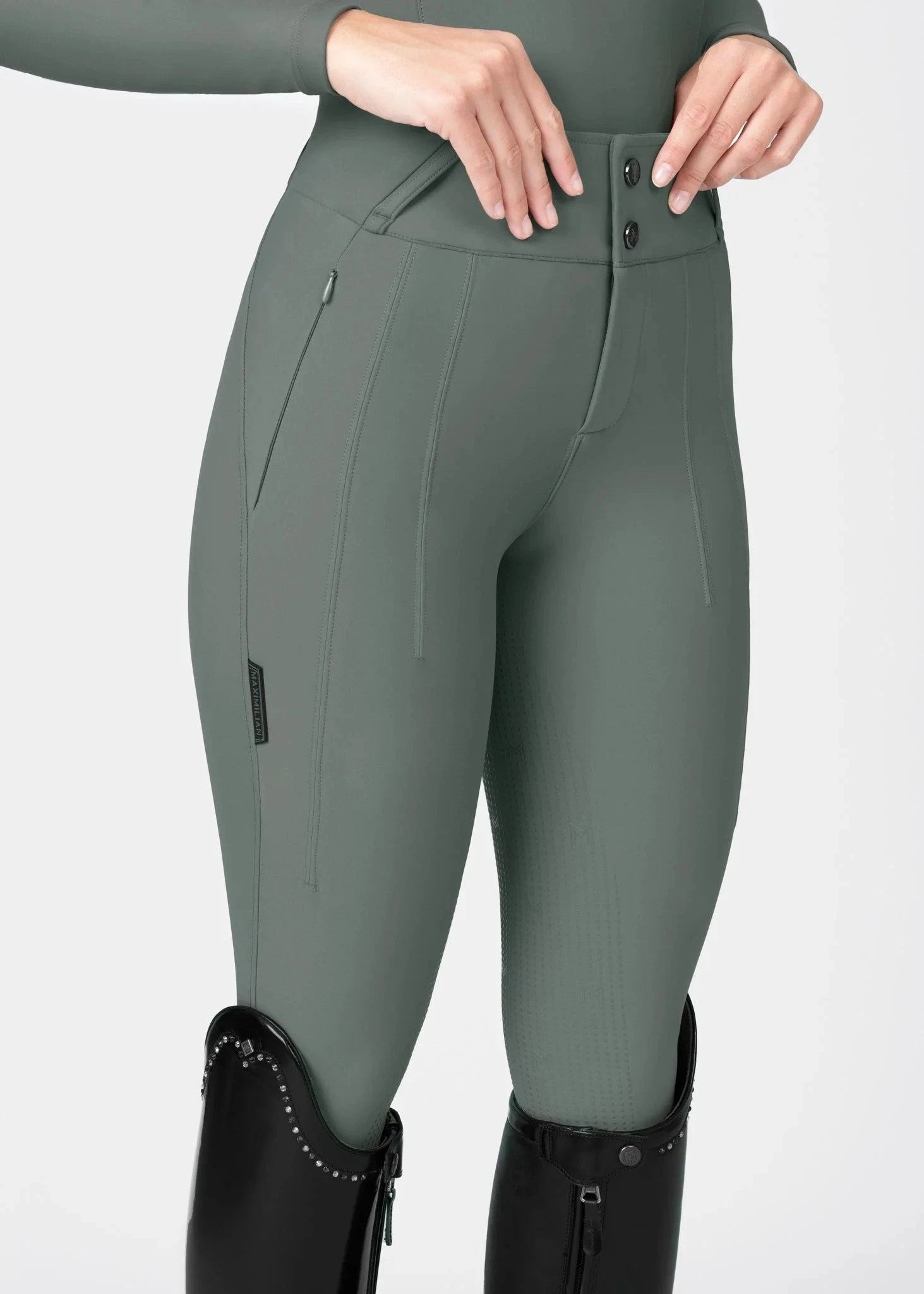 Maximilian Vision Breeches Ivy 3 Maximilian Vision Breeches Ivy - Image 3