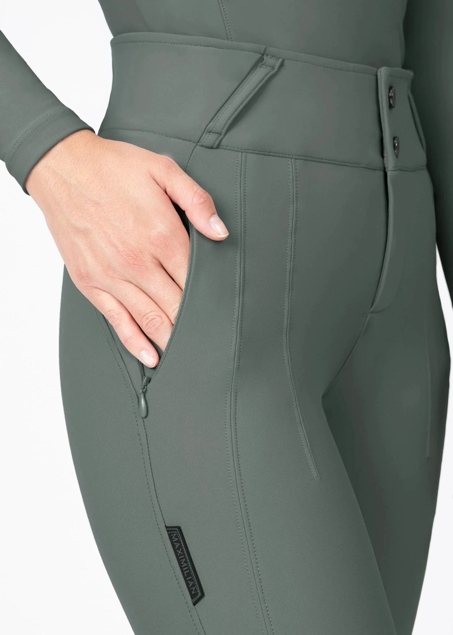 Maximilian Vision Breeches Ivy 6 Maximilian Vision Breeches Ivy - Image 6