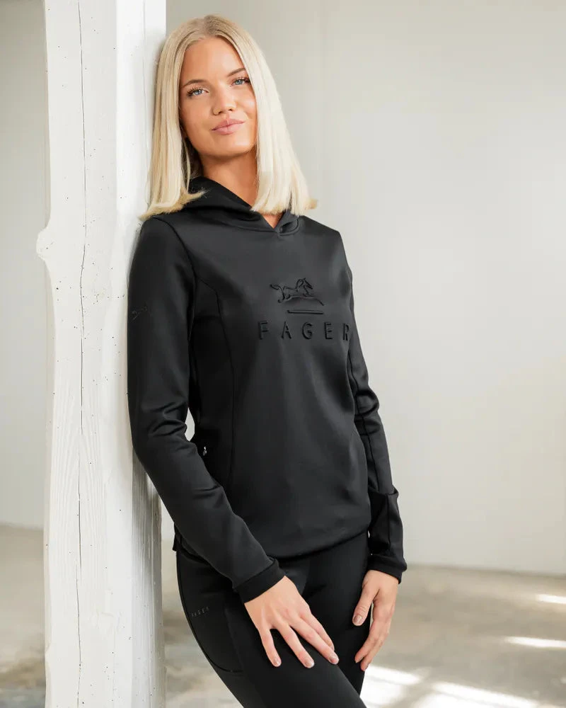 Fager Polly Hoodie Black 1 Fager Polly Hoodie Black
