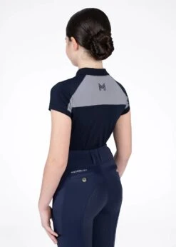 Maximilian Young Rider Aveen Polo Shirt Navy/Grey 9 Maximilian Young Rider Aveen Polo Shirt Navy/Grey -Maximilian Store 3A1A1311
