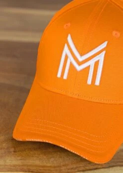 Maximilian Cap Orange/White -Maximilian Store 3A1A6476