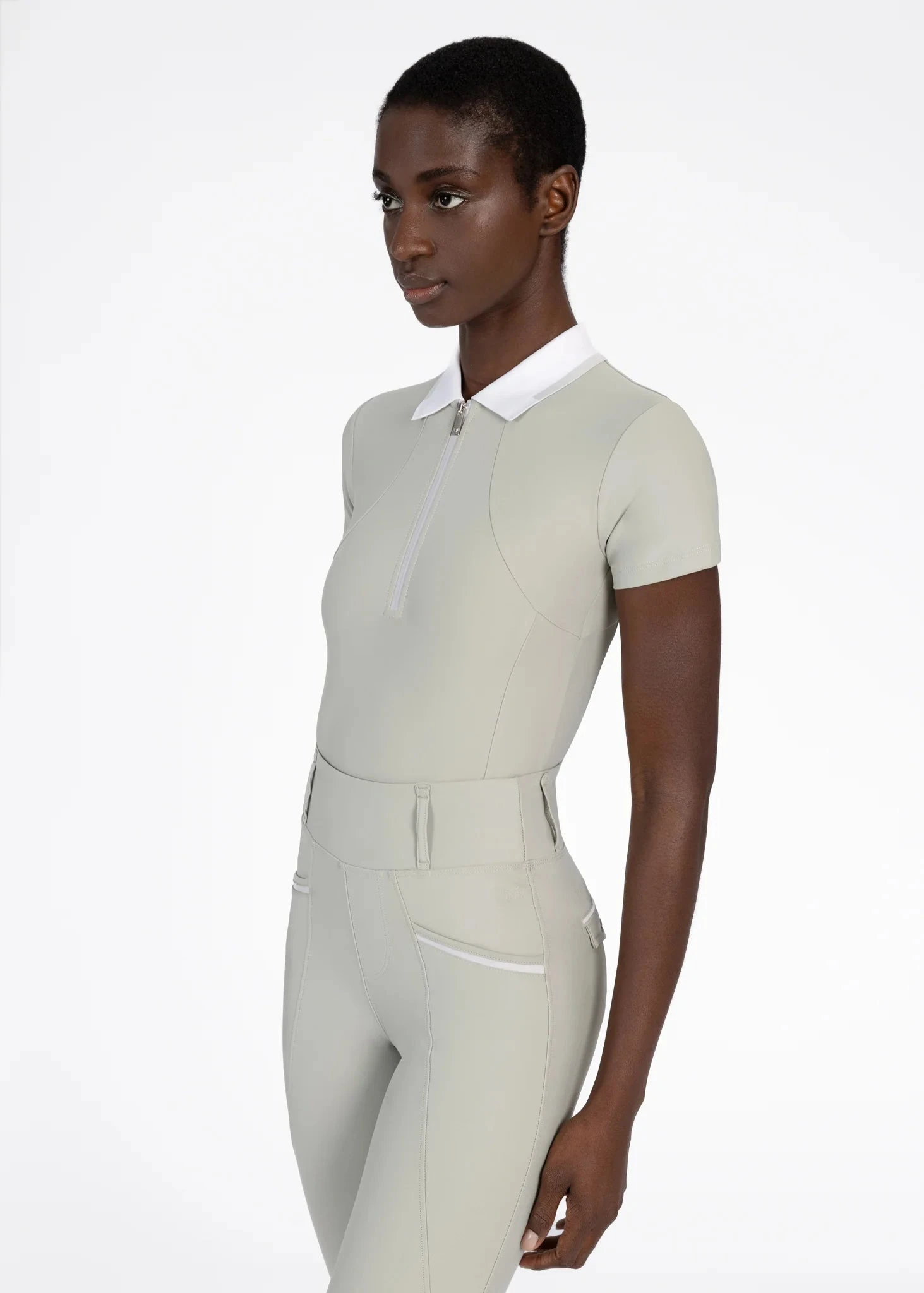 Maximilian Concept Short Sleeve Polo Shirt Laurel 2 Maximilian Concept Short Sleeve Polo Shirt Laurel - Image 2