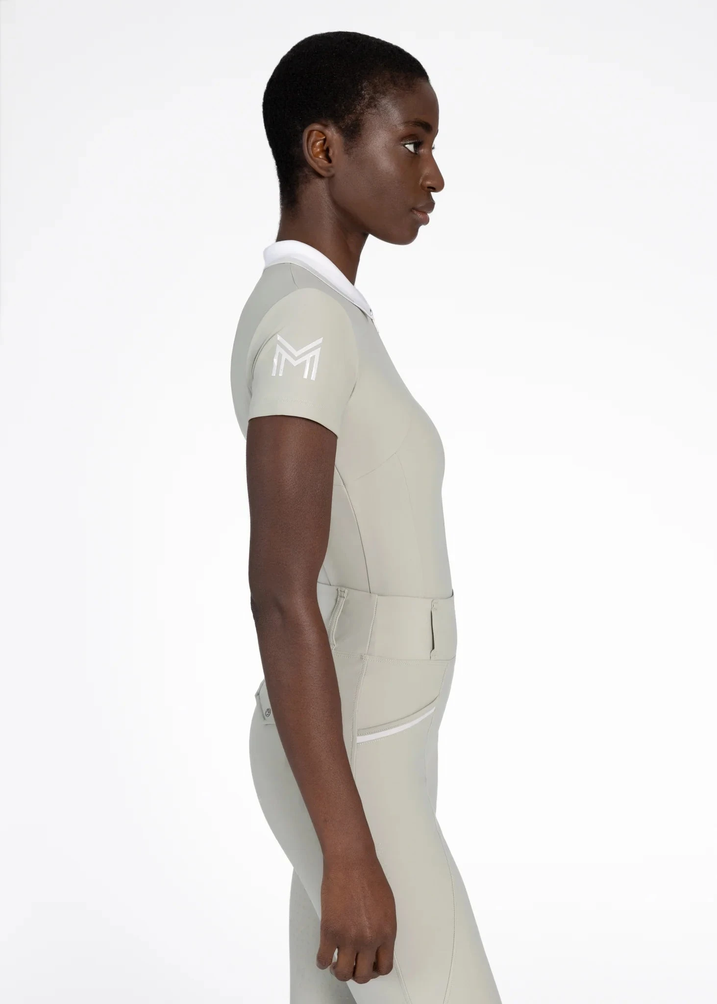 Maximilian Concept Short Sleeve Polo Shirt Laurel 4 Maximilian Concept Short Sleeve Polo Shirt Laurel - Image 4