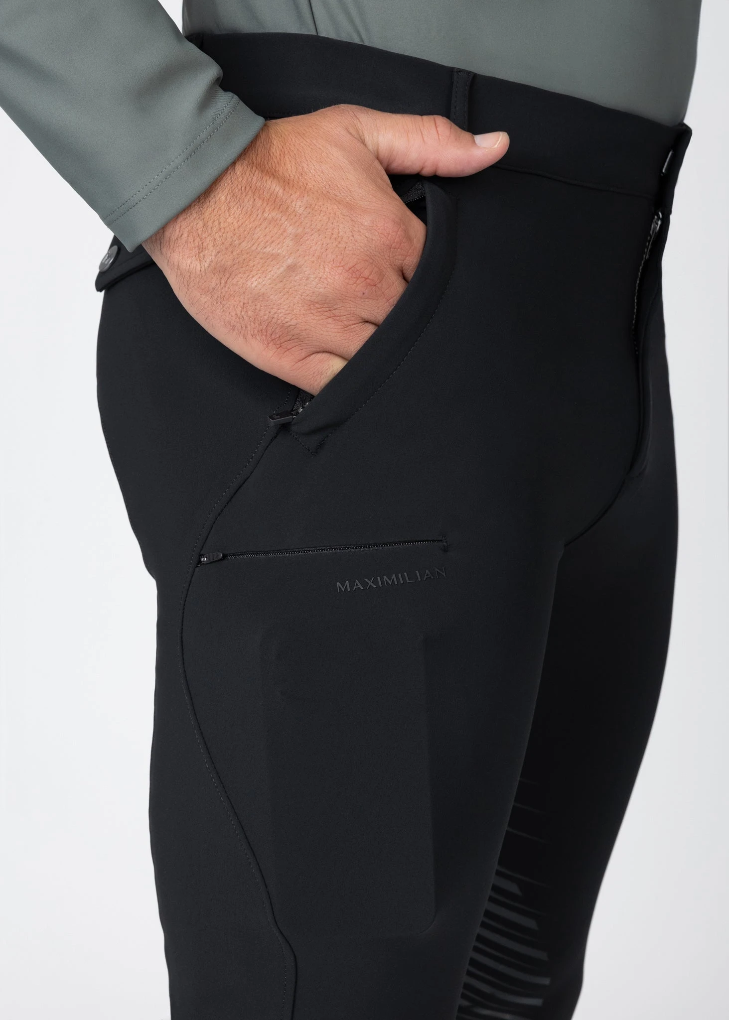 Maximilian Vector Breeches Black 9 Maximilian Vector Breeches Black - Image 9