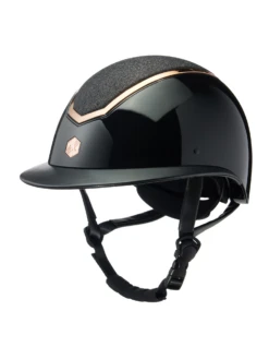 Charles Owen Kylo Sparkly Helmet Black Gloss/Rose Gold -Maximilian Store 3 3f63bcc4 5e83 4167 aa7e ccbb48b44289