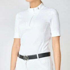 PS Of Sweden Irma S/S Competition Shirt White