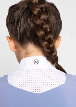 Maximilian Young Rider Sienna Long Sleeve Show Shirt Iris Blue -Maximilian Store A1A6968 05449b43 2e44 45c8 8780 324409923d1b 1