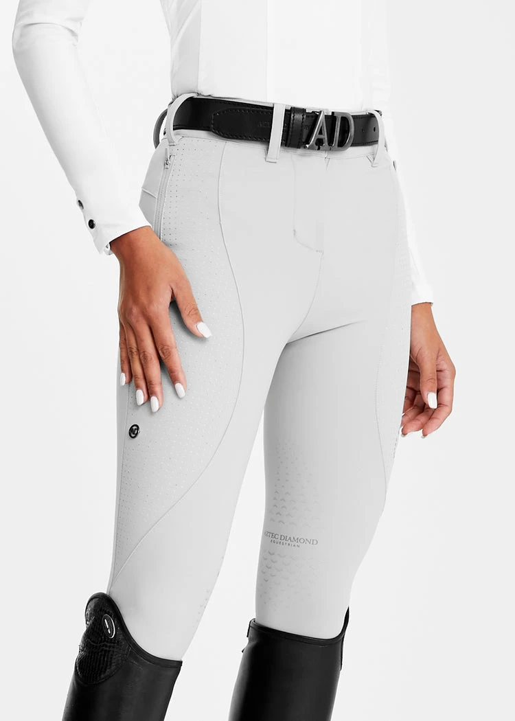 Aztec Diamond Performance Breeches Grey 1 Aztec Diamond Performance Breeches Grey