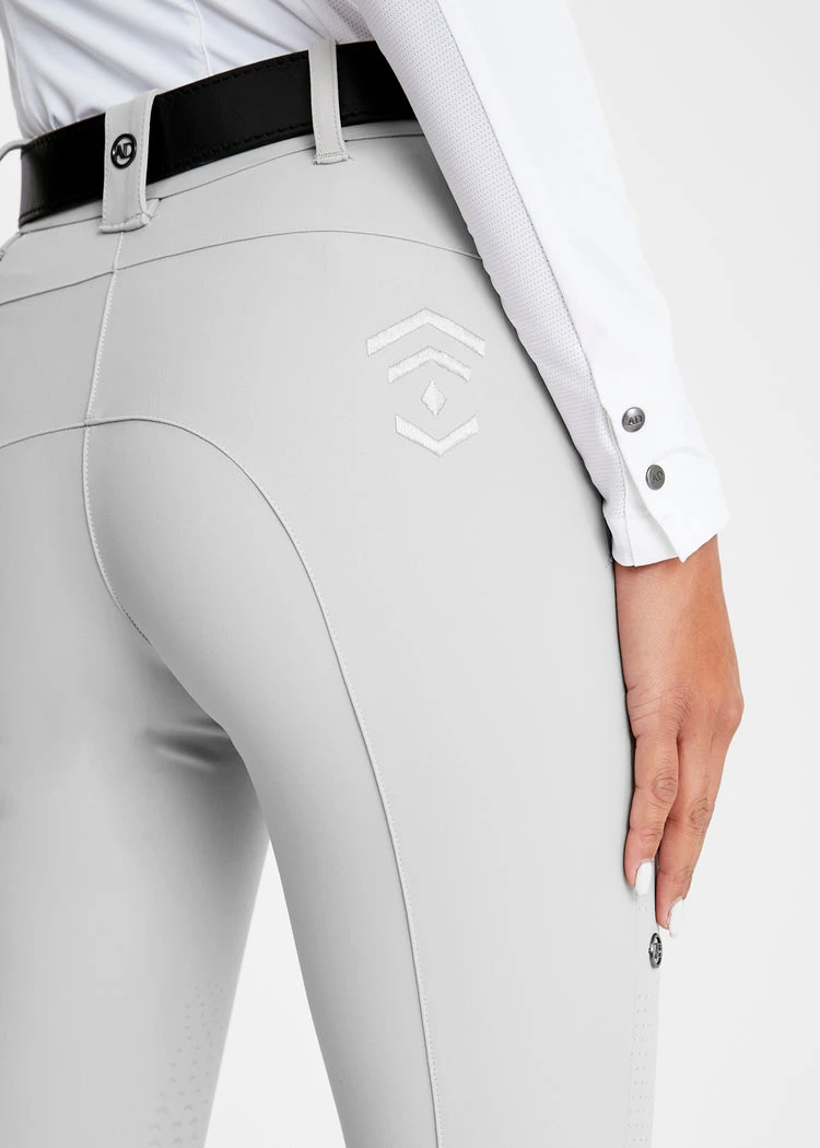Aztec Diamond Performance Breeches Grey 2 Aztec Diamond Performance Breeches Grey - Image 2