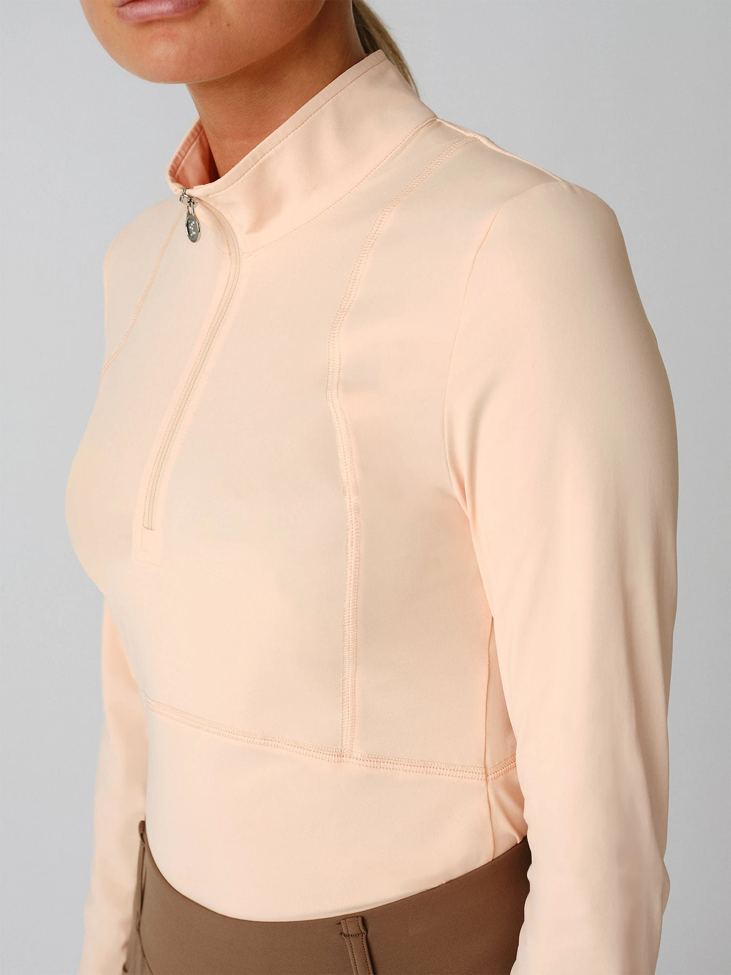 PS Of Sweden Adele Long Sleeve Base Layer Peach 2 PS Of Sweden Adele Long Sleeve Base Layer Peach - Image 2