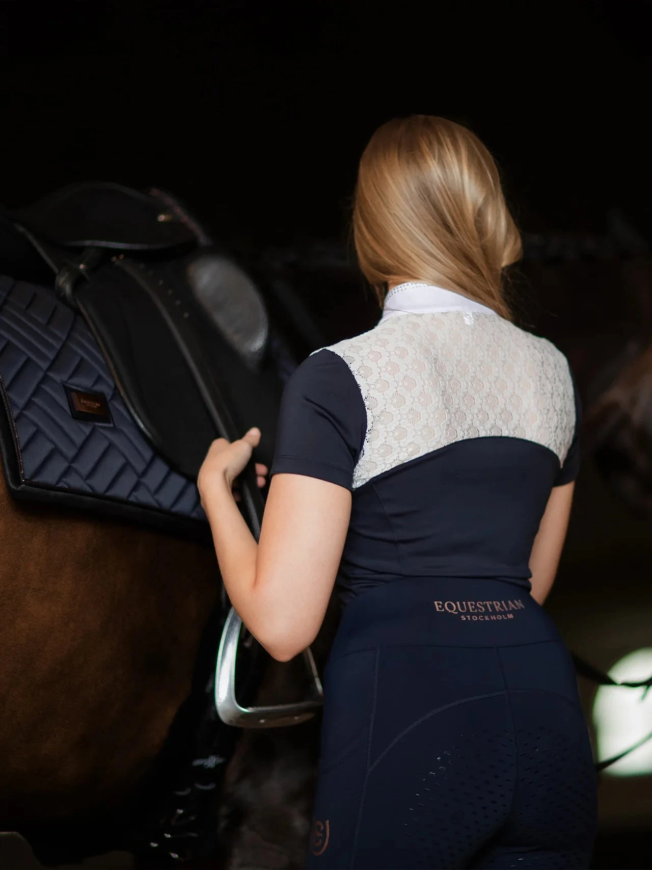 Equestrian Stockholm Crystal Champion Top Dark Ocean 5 Equestrian Stockholm Crystal Champion Top Dark Ocean - Image 5
