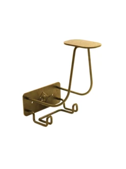 Grooming Deluxe Helmet Holder Gold