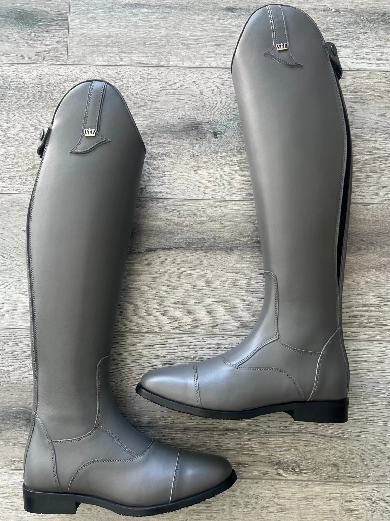 Kingsley Aspen 01 Riding Boots - Grey 1 Kingsley Aspen 01 Riding Boots - Grey