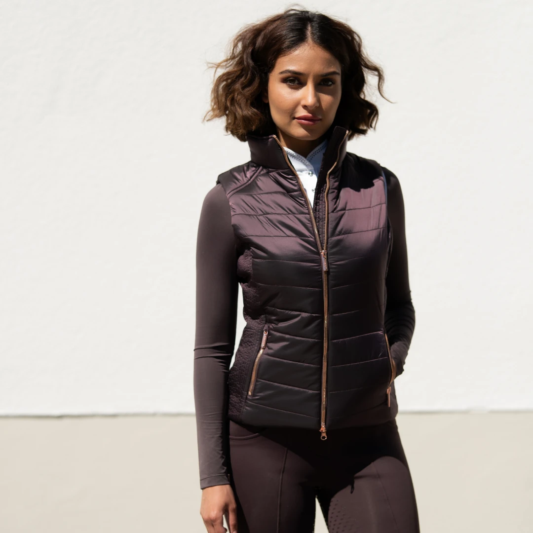 Equestrian Stockholm Vest Moonless Night 2 Equestrian Stockholm Vest Moonless Night - Image 2