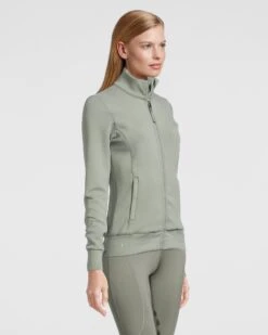 PS Of Sweden Faith Jacket Thyme -Maximilian Store Faith Thyme Front Right 2