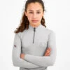 Aztec Diamond Young Rider Long Sleeve Base Layer Grey