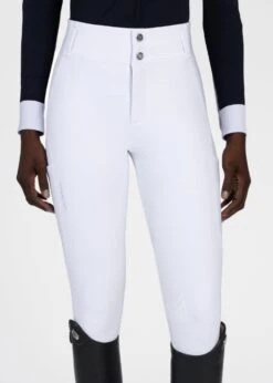 Maximilian Aero Breeches White/Silver