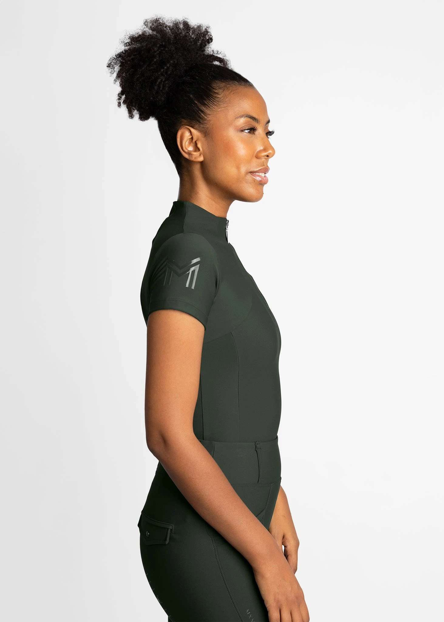 Maximilian Short Sleeve Base Layer Hunter Green 5 Maximilian Short Sleeve Base Layer Hunter Green - Image 5