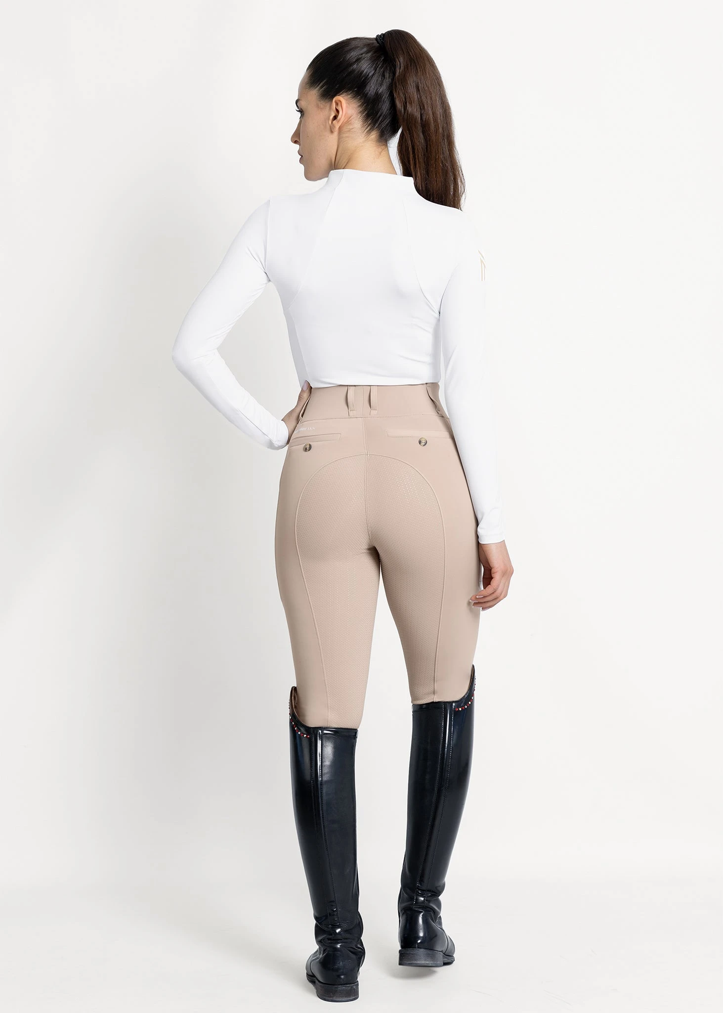 Maximilian Long Sleeve Base Layer White/Silver 6 Maximilian Long Sleeve Base Layer White/Silver - Image 6