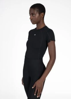 Maximilian Kova Technical T-Shirt Black -Maximilian Store IMG 2101