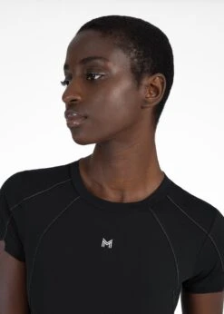 Maximilian Kova Technical T-Shirt Black -Maximilian Store IMG 2105