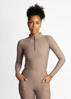 Maximilian Long Sleeve Base Layer Nougat