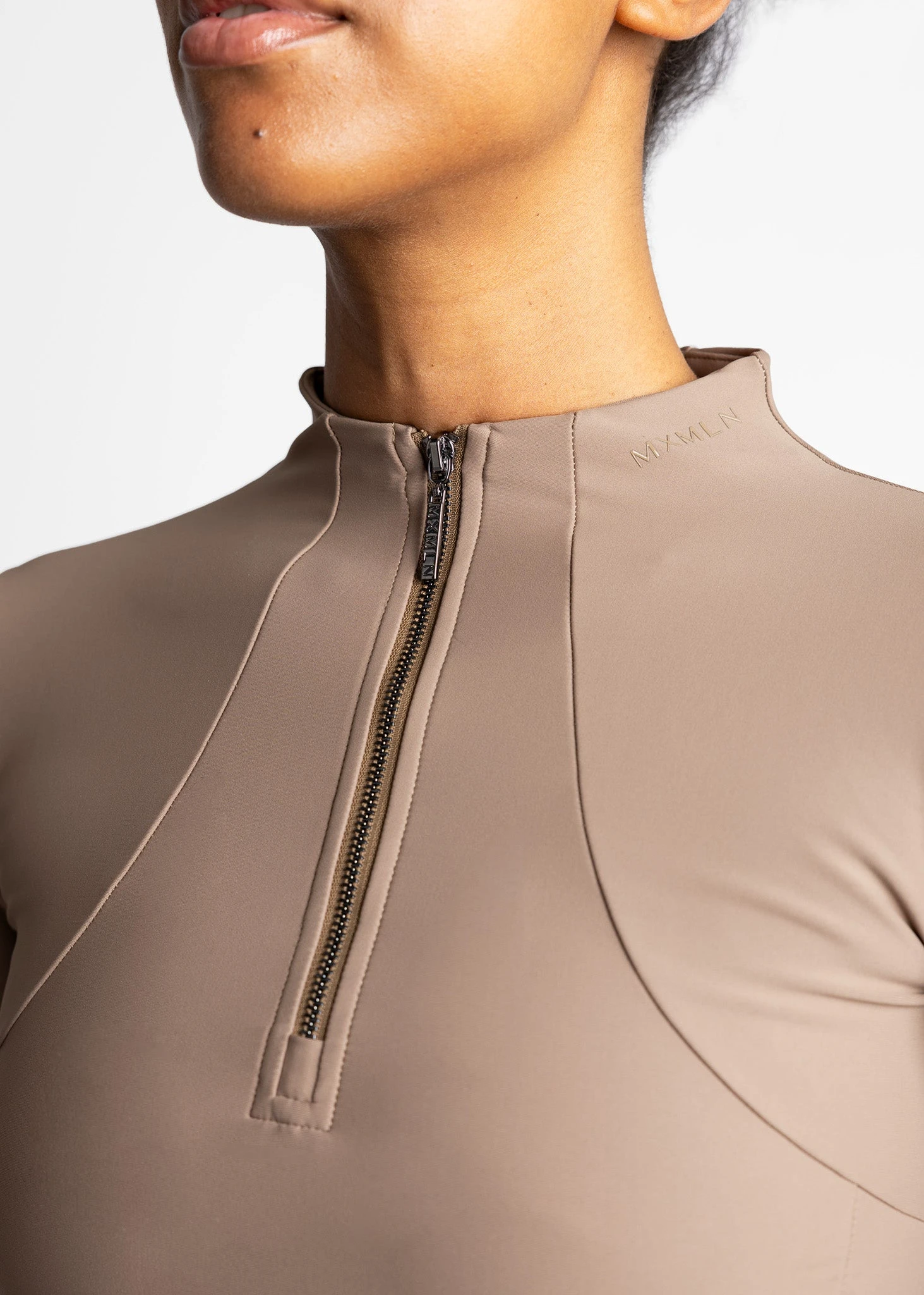 Maximilian Long Sleeve Base Layer Nougat 4 Maximilian Long Sleeve Base Layer Nougat - Image 4