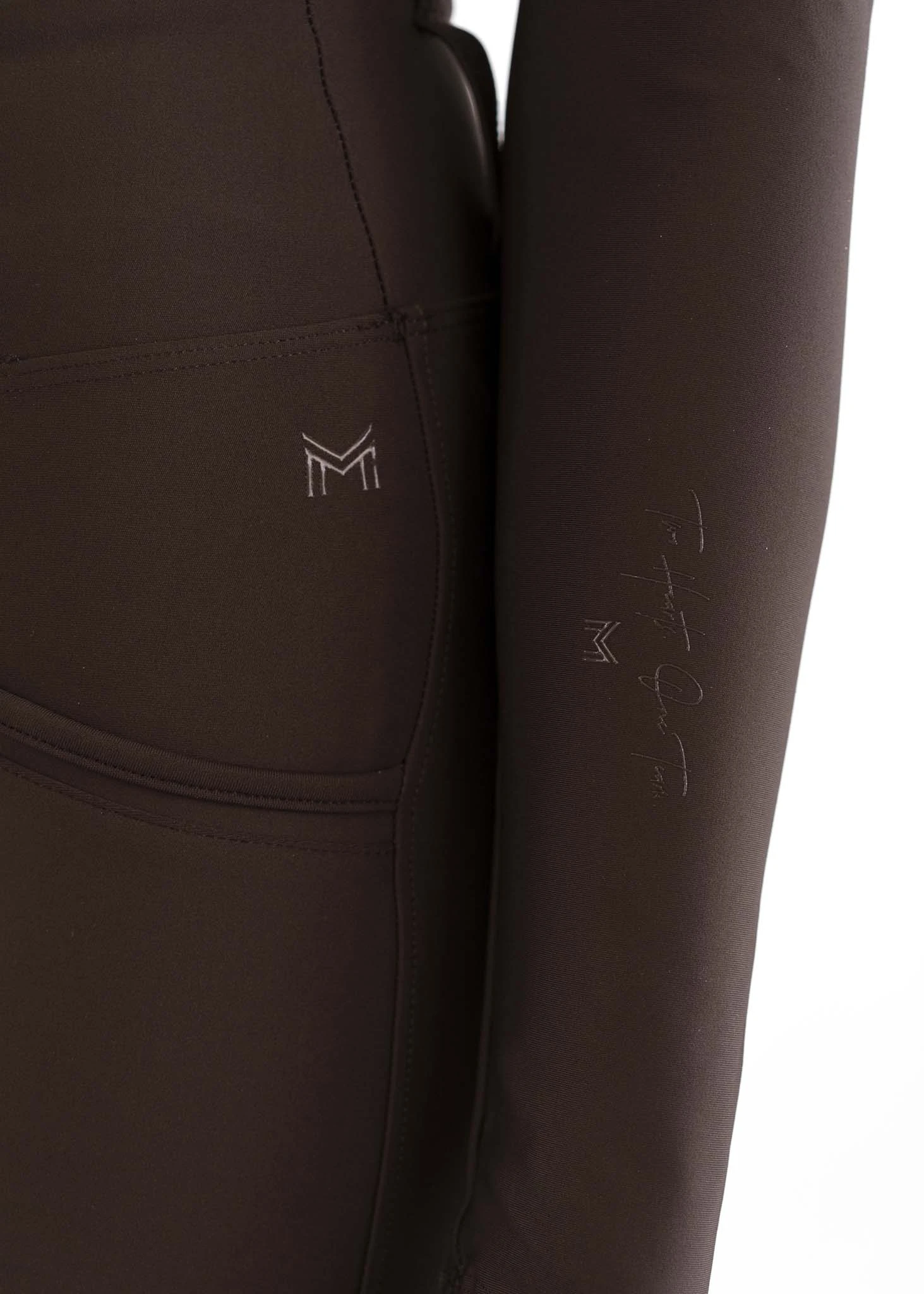 Maximilian Long Sleeve Base Layer Chocolate 3 Maximilian Long Sleeve Base Layer Chocolate - Image 3