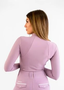 Maximilian Long Sleeve Base Layer Mauve -Maximilian Store IMG 2156