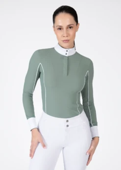 Maximilian Nova Long Sleeve Show Shirt Mint
