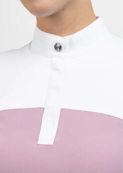 Maximilian Era Long Sleeve Show Shirt Mauve -Maximilian Store IMG 2179
