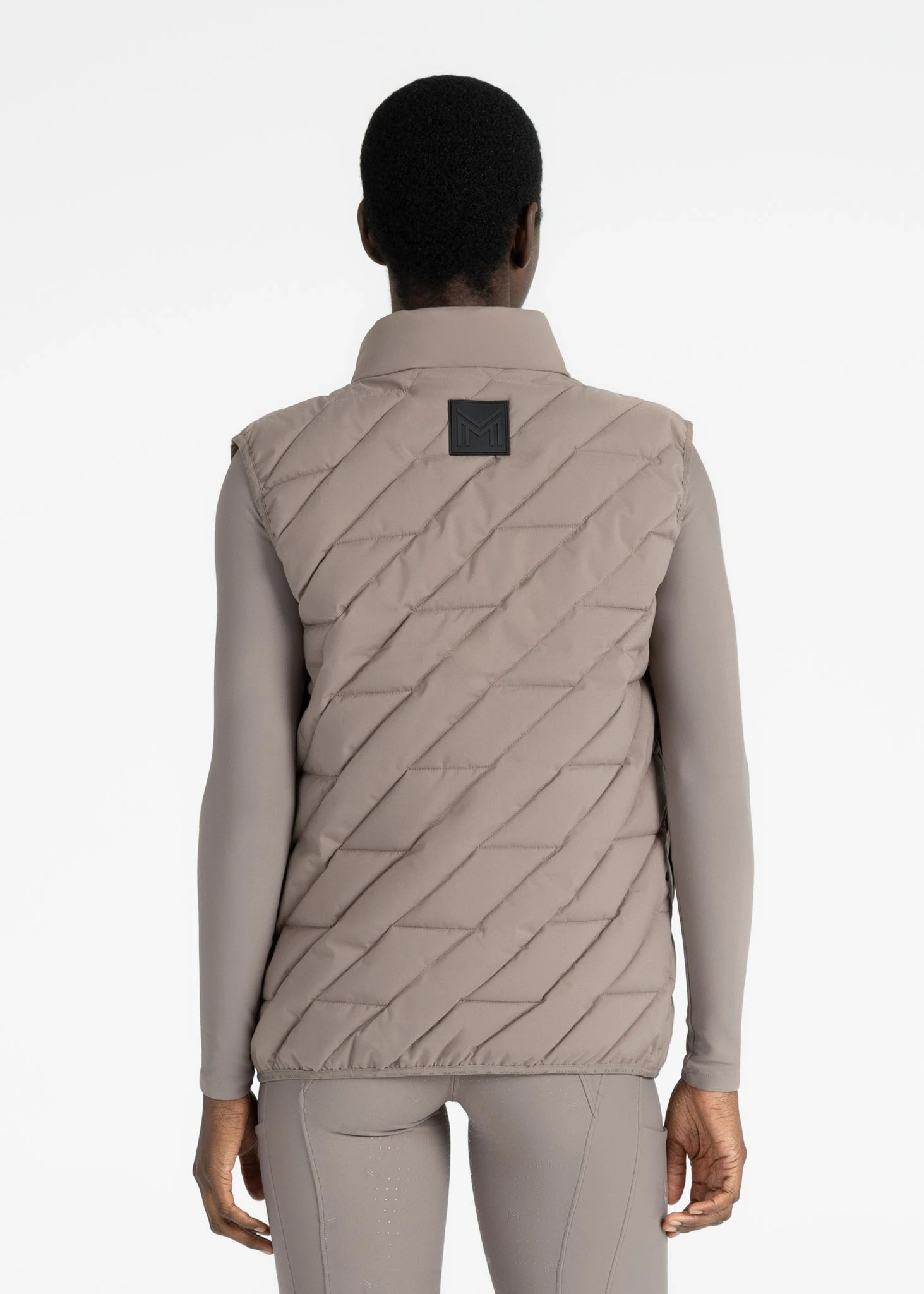 Maximilian Zenith Vest Taupe 2 Maximilian Zenith Vest Taupe - Image 2