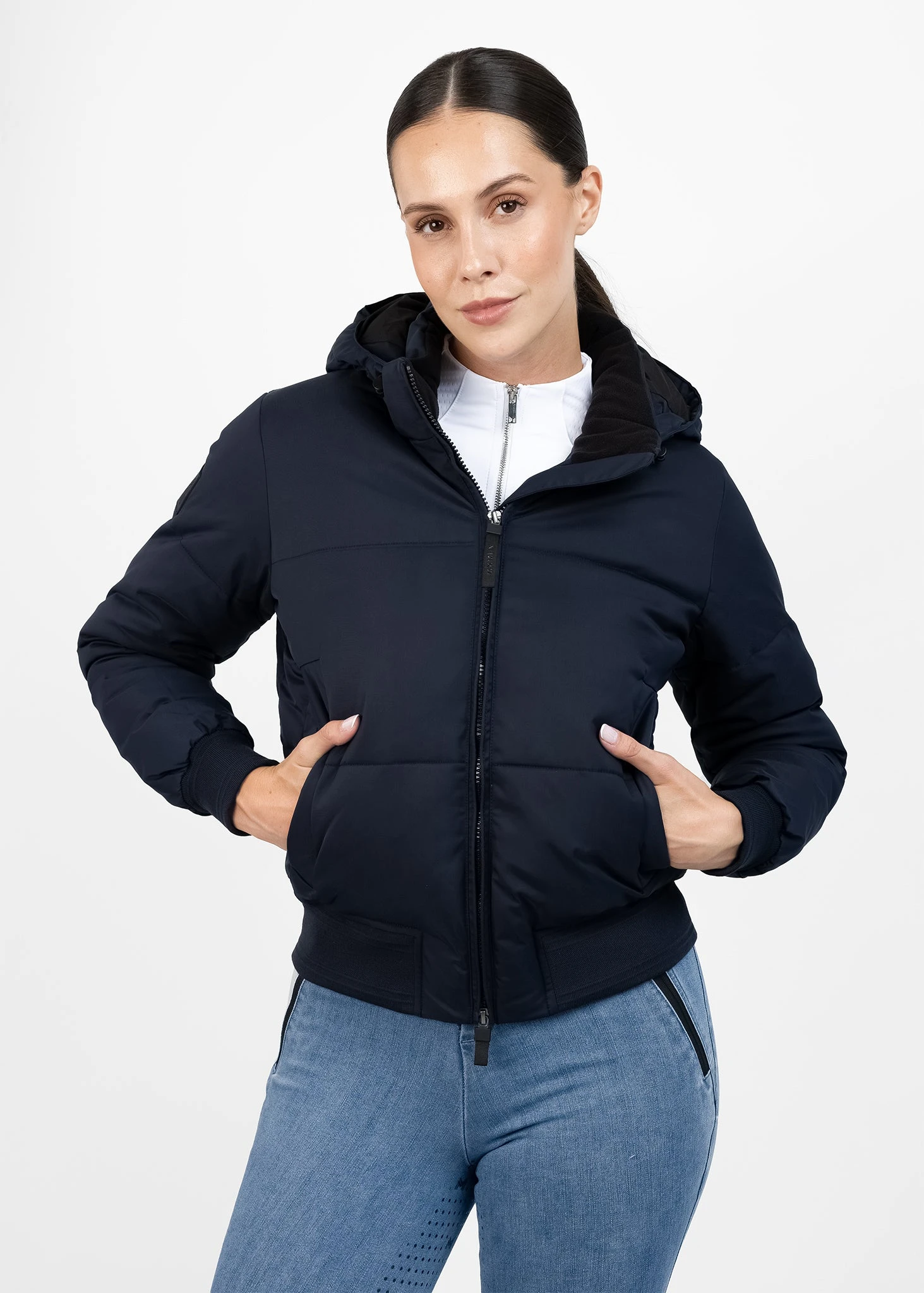 Maximilian Stereo Puffer Jacket Navy 1 Maximilian Stereo Puffer Jacket Navy