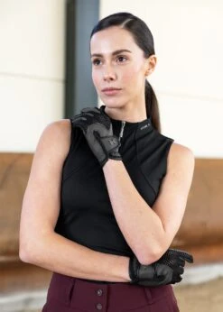 Maximilian Ava Riding Gloves Grey/Black 9 Maximilian Ava Riding Gloves Grey/Black -Maximilian Store IMG 2342