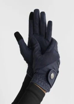 Maximilian Max Riding Gloves Navy -Maximilian Store IMG 2378