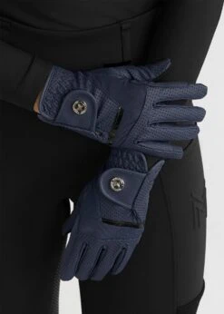 Maximilian Max Riding Gloves Navy
