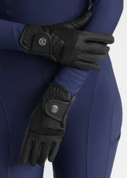 Maximilian Max Riding Gloves Black