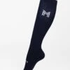Maximilian Flag Riding Socks Navy