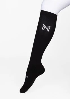 Maximilian Flag Riding Socks Black