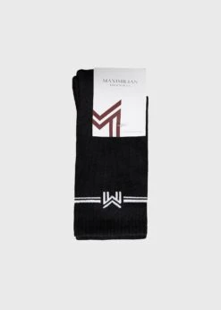 Maximilian Rise Sport Socks Black -Maximilian Store IMG 2455