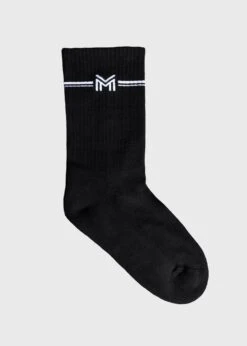 Maximilian Rise Sport Socks Black -Maximilian Store IMG 2456