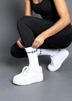 Maximilian Rise Sport Socks White -Maximilian Store IMG 2457