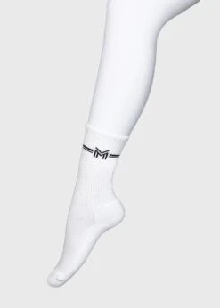Maximilian Rise Sport Socks White