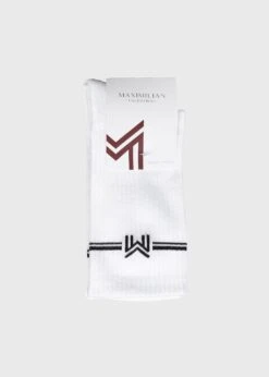 Maximilian Rise Sport Socks White -Maximilian Store IMG 2462
