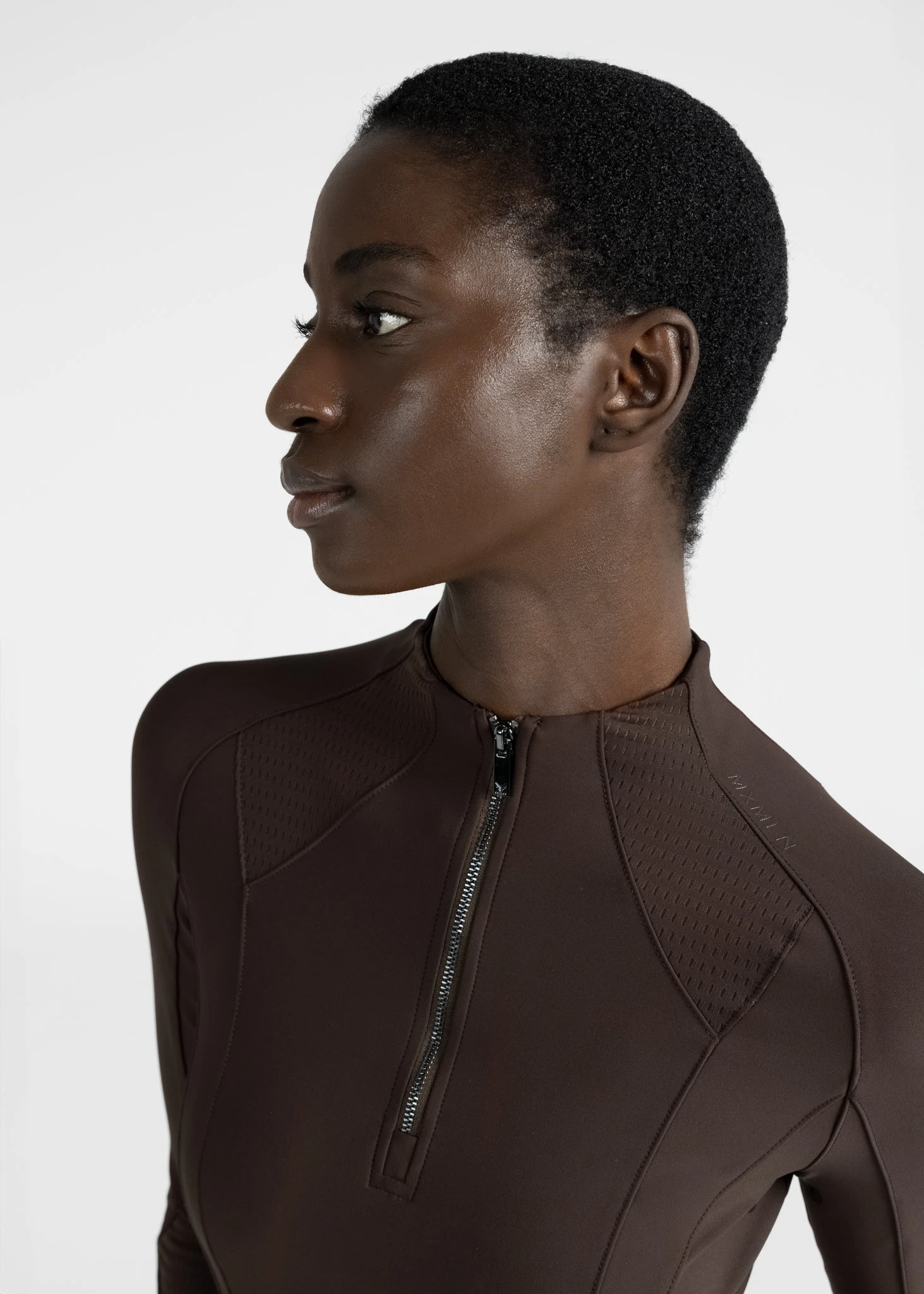 Maximilian Frame Long Sleeve Base Layer Chocolate 3 Maximilian Frame Long Sleeve Base Layer Chocolate - Image 3