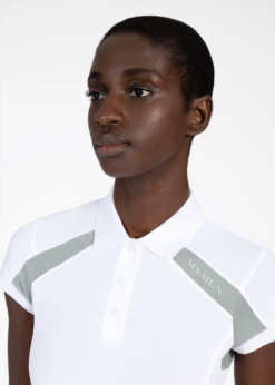 Maximilian Aveen Polo Shirt White/Laurel 7 Maximilian Aveen Polo Shirt White/Laurel -Maximilian Store IMG 2578
