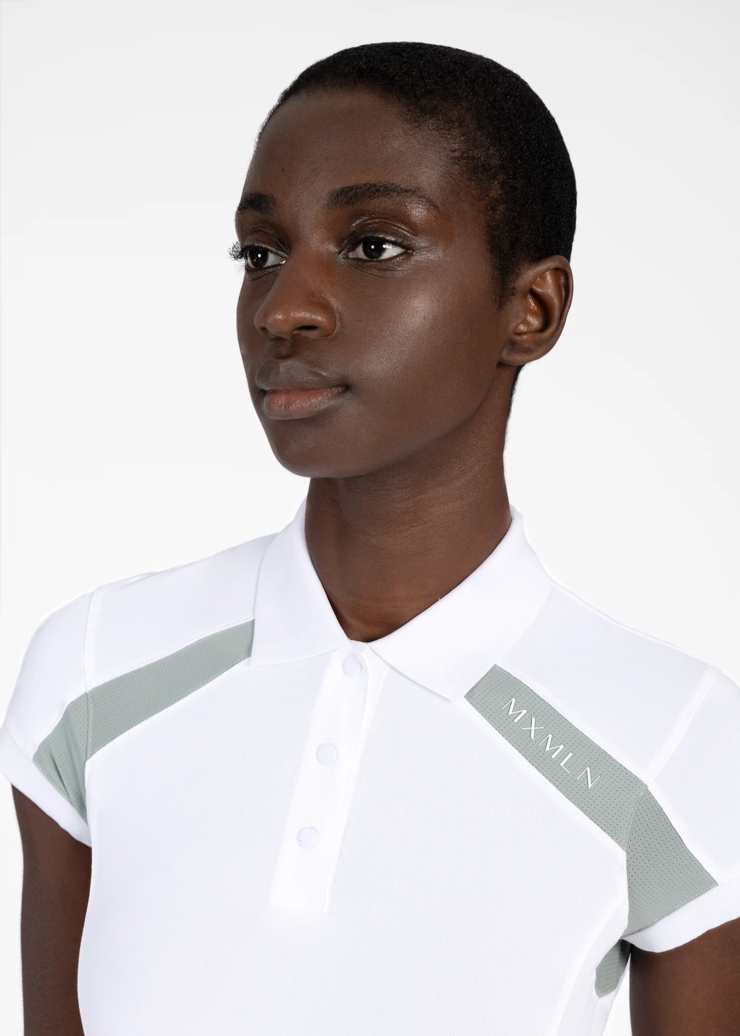 Maximilian Aveen Polo Shirt White/Laurel 4 Maximilian Aveen Polo Shirt White/Laurel - Image 4
